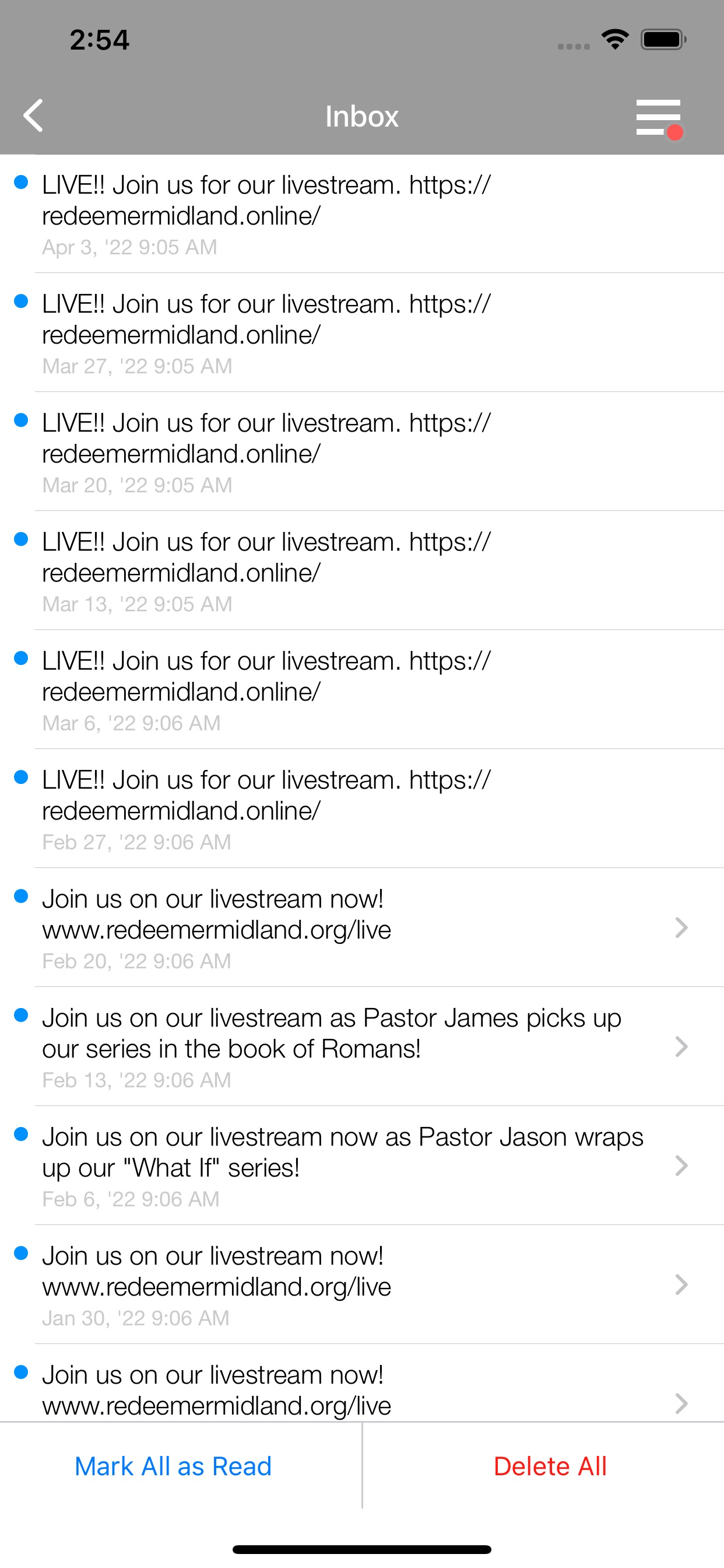 Redeemer Church Midland