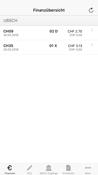 Screenshot #2 pour UBS KeyPort Mobile