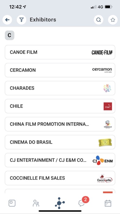 Marché du Film Online Screenshot