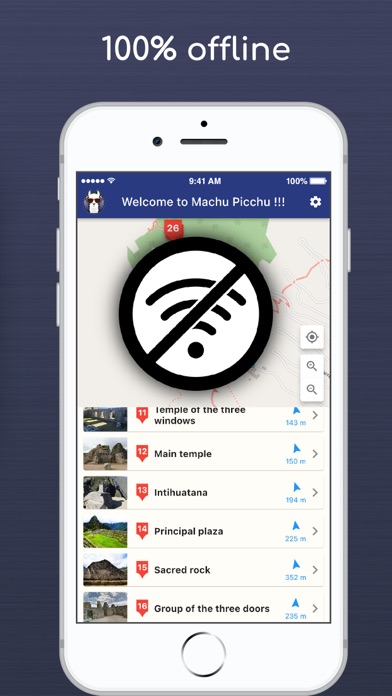 Machu picchu audioguide Screenshot