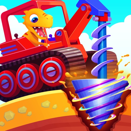 Dinosaur Digger: Vehicle Games icon