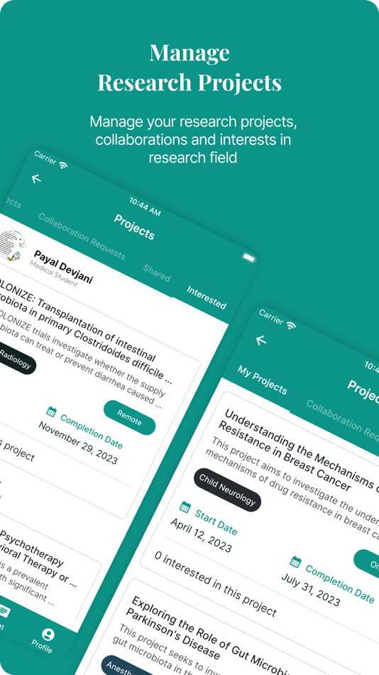 #6. Research Connect App (iOS) 由: Research Connect