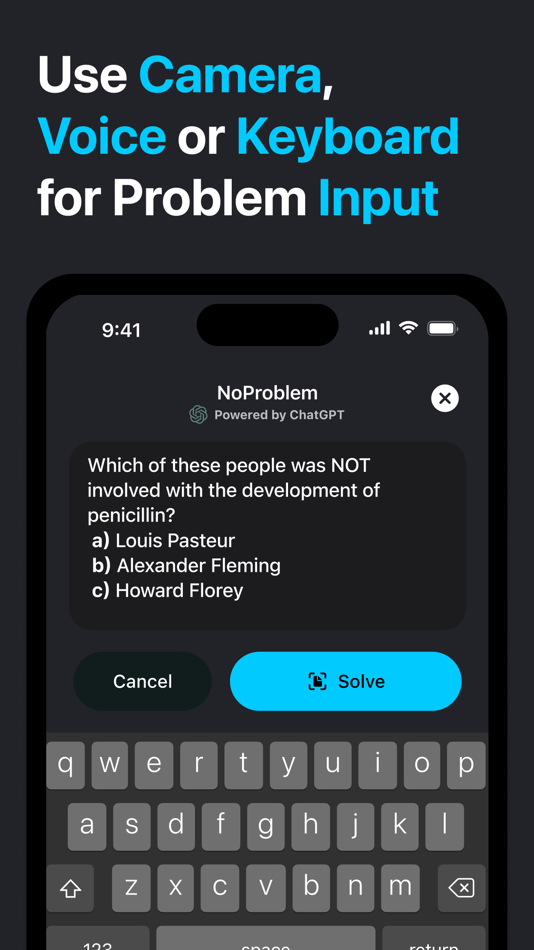 #5. AI Homework Helper: NoProblem (iOS) 由: Sirozh Tursunov