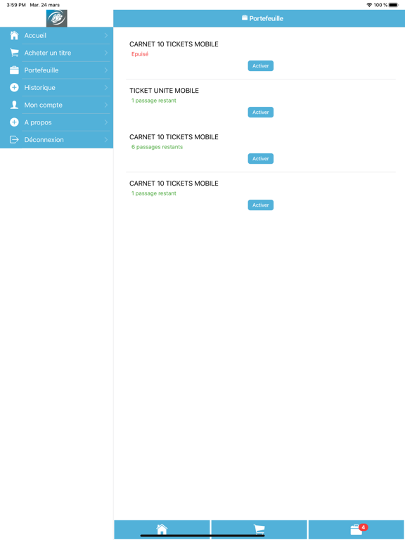 Screenshot #6 pour M-Ticket PASTEL