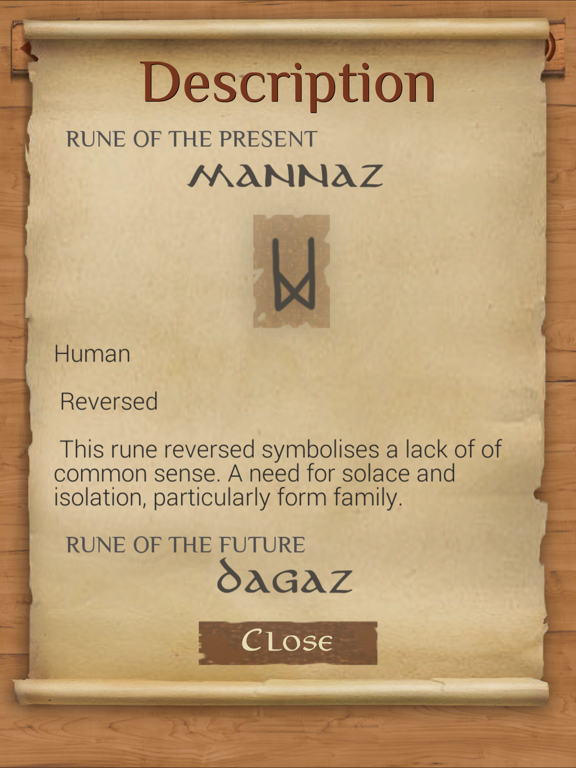 Runes - pocket advisor iPad screenshot