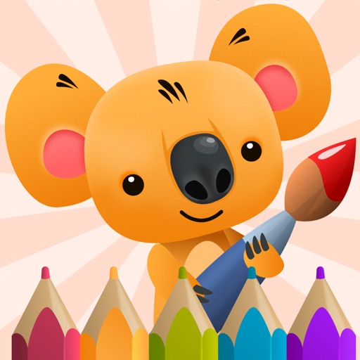 Coloring for Kids with Koala