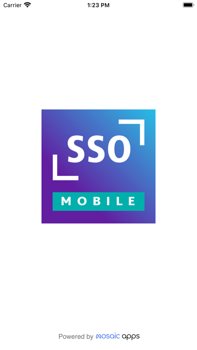 SSO Mobile Screenshot