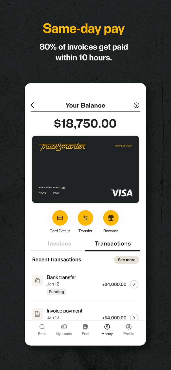 TruckSmarter Load Board and Fuel