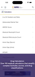 MPR Drug and Medical Guide screenshot #8 for iPhone