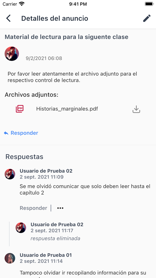 #5. Aula Virtual Profesor ESPOL (iOS) 由: Escuela Superior Politecnica del Litoral ESPOL