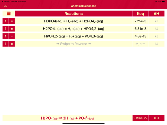 Screenshot #6 pour Chemical Reactions