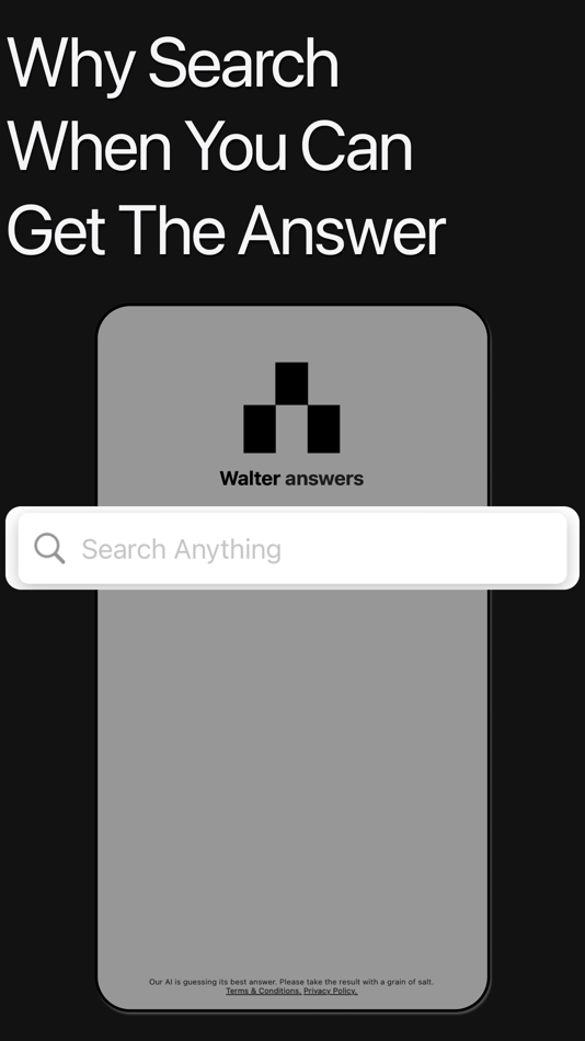 #2. WalterAI: Search/Ask Anything (iOS) Podle: Walter Labs, Inc.
