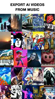 maive: music ai video exporter iphone screenshot 4