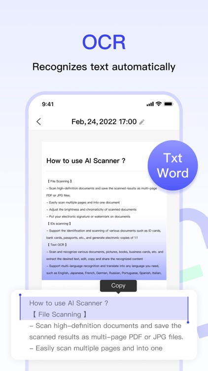 AI Scanner: PDF Scan & Convert screenshot-3