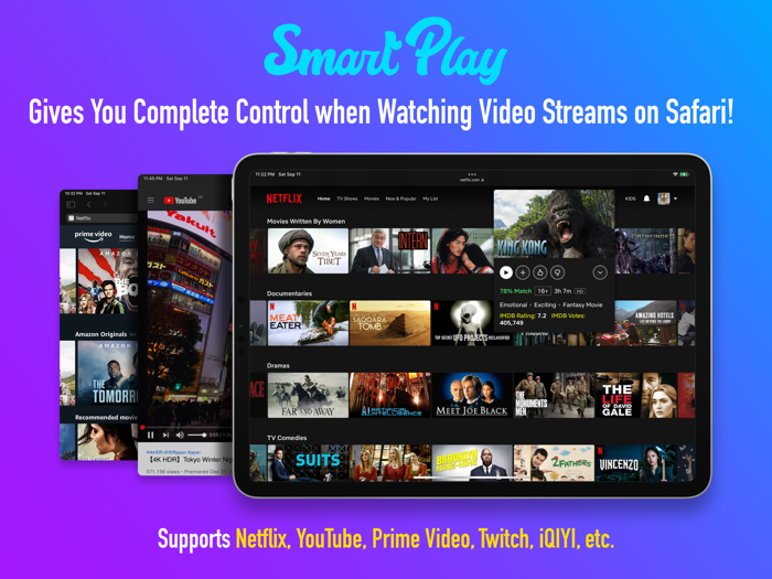 SmartPlay - for Safari Browser