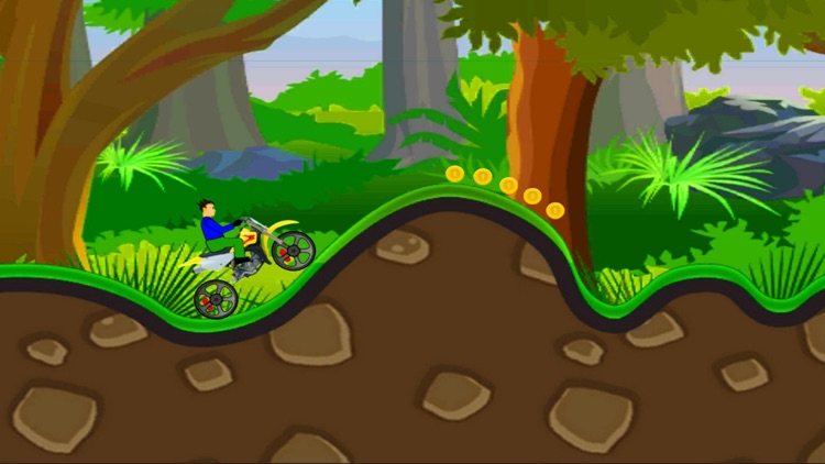 Jungle Bike Racing screenshot-3