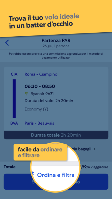 Screenshot of Expedia: hotel, voli e auto7