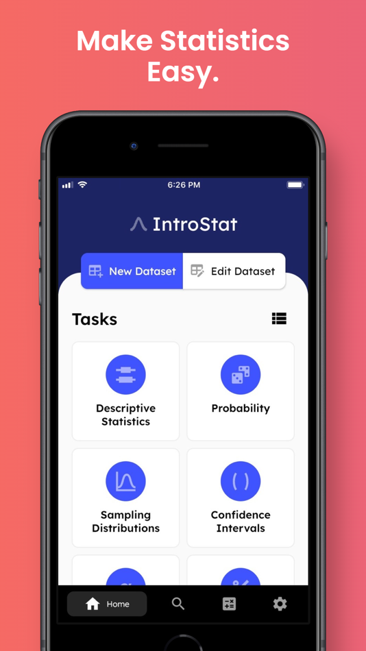 #1. IntroStat - Statistics Solver (iOS) Podle: Zhiyi Zhang