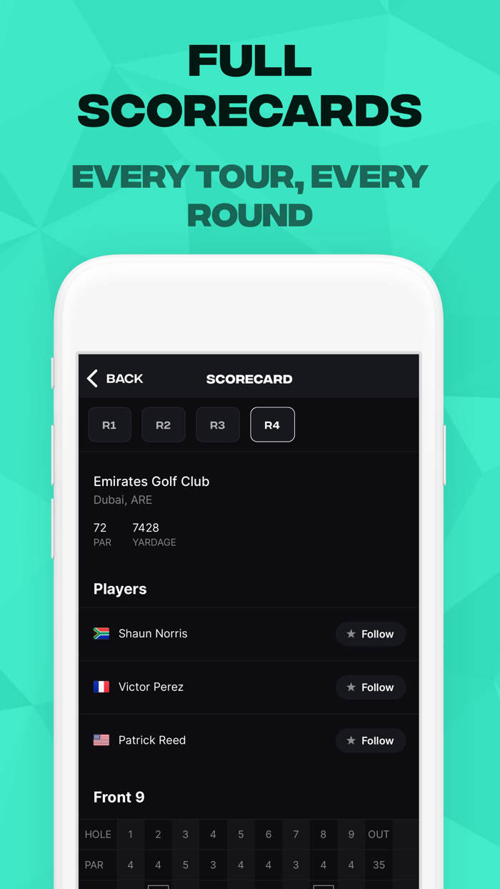 GLF Golf Live Scores and News