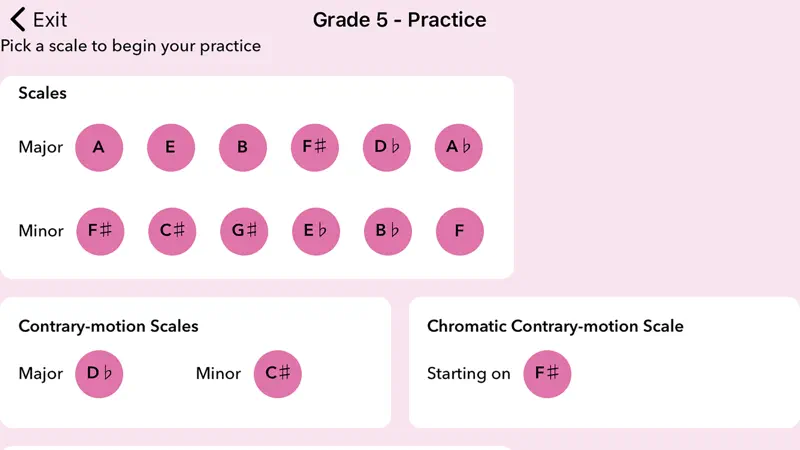 ABRSM Piano Scales Trainer screenshot 1 of 9