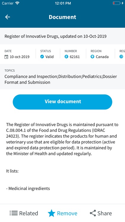 Cortellis Regulatory Alerts screenshot-7