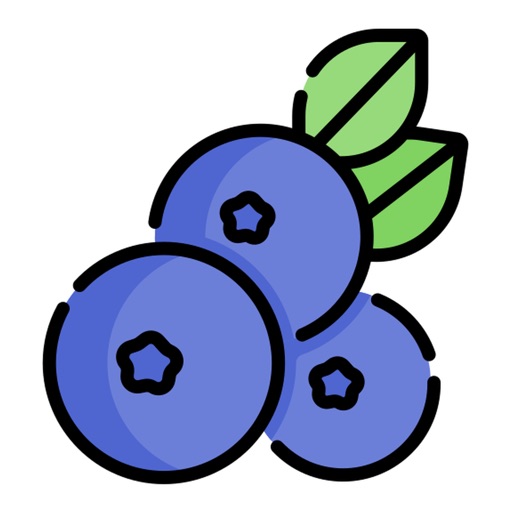 Blueberry Stickers icon