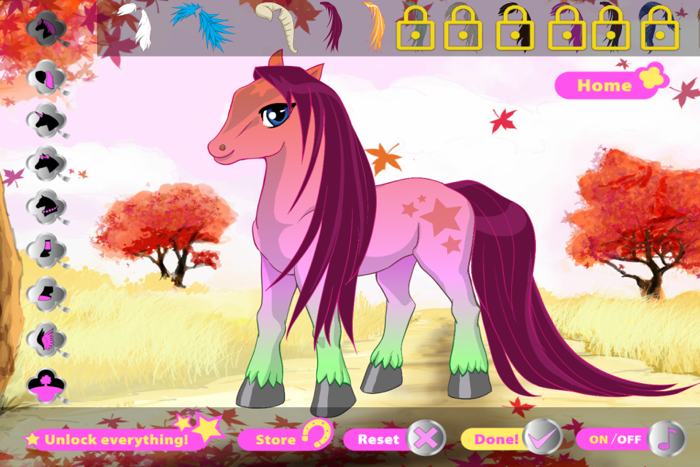 My Fancy Pony - Dress Up Game
