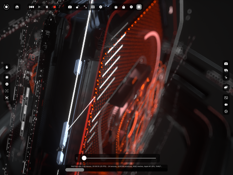 #7. Octane X (macOS) By: OTOY inc.