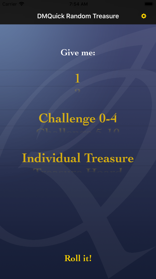 #1. DMQuick Random Treasure (iOS) Podle: Thomas Crocker