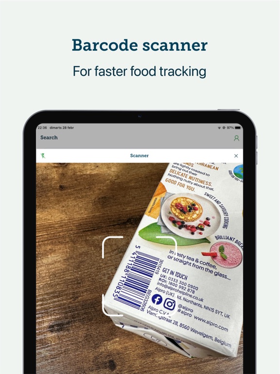 Carbs & Cals Diet & Diabetes App voor iPhone, iPad en iPod touch