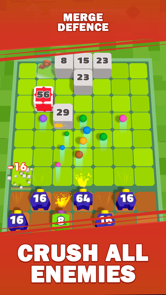 #2. Merge Defense 3D! (iOS) 来自: Tatem Games Inc.