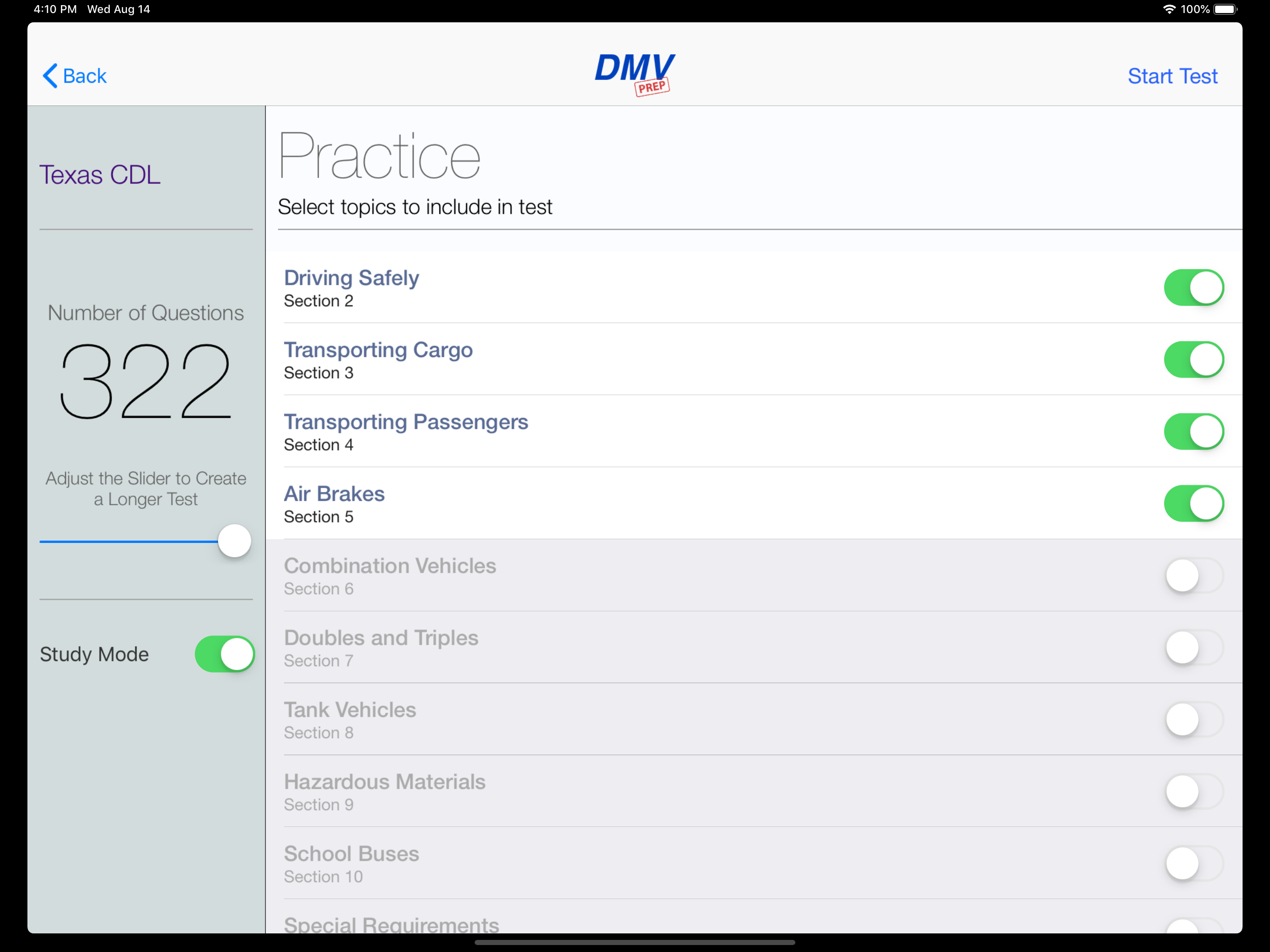 Texas CDL Test Prep screenshot 10