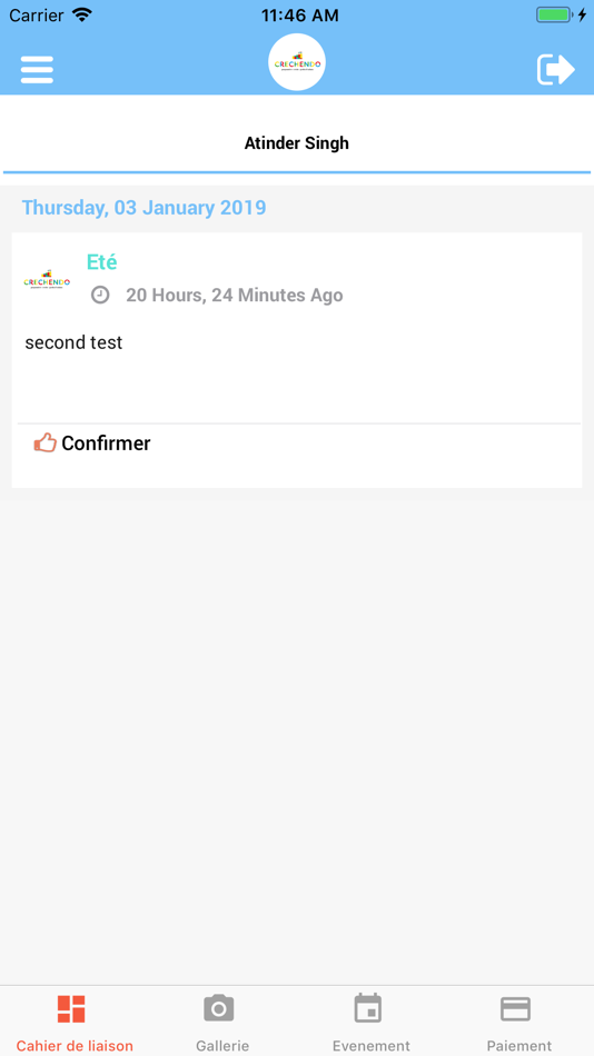#3. Crechendo (iOS) 由: Adil Sefraoui