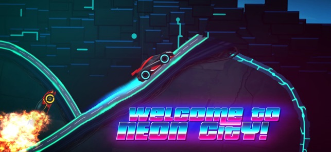 Neon Rider Drives Sports Car(圖2)-速報App
