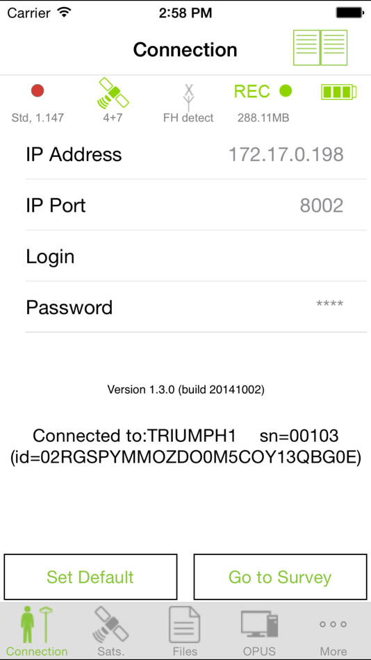 #3. JAVAD Mobile Tools Authorised (iOS) 由: JAVAD GNSS