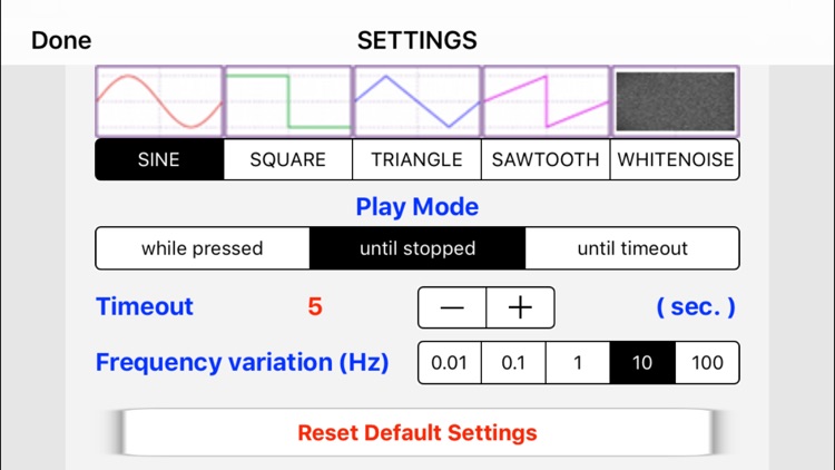 iTuningFork - Tone Generator