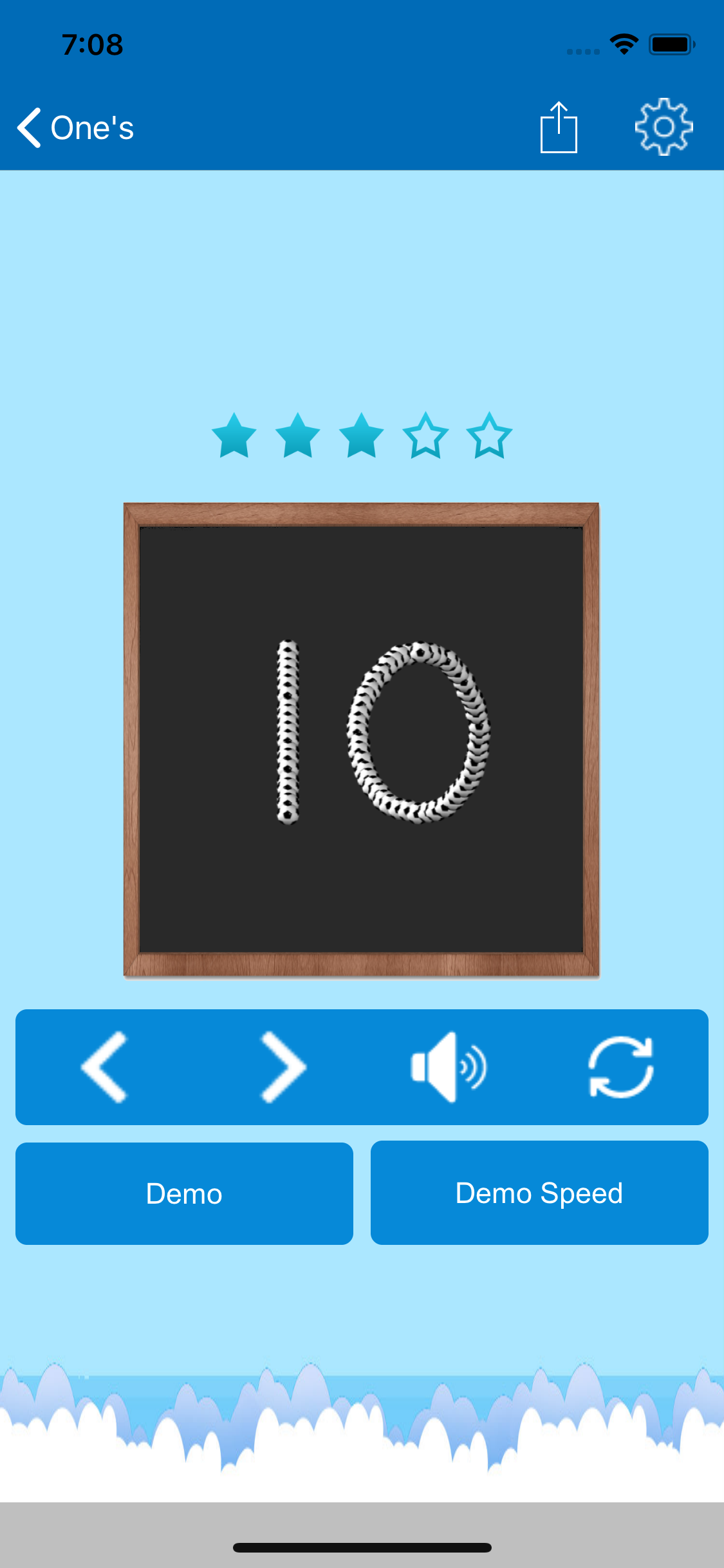 Learn Tamil numbers writing screenshot 5
