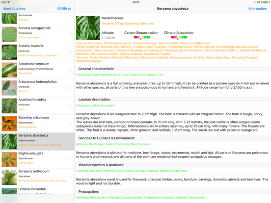 Screenshot #4 pour Useful Trees of East Africa