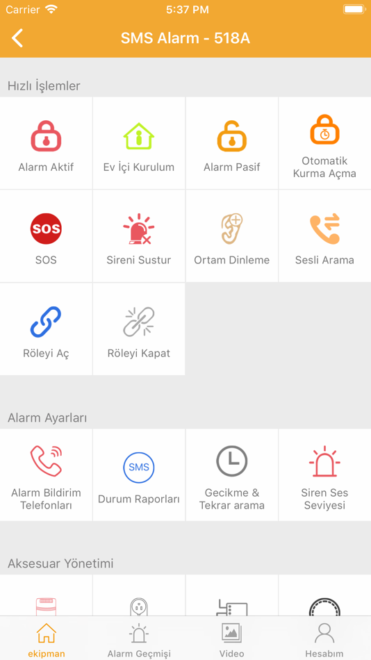 #5. Opax GSM GPRS ALARM System (iOS) 由: OPAX MUH.KAMERA ALARM VE GUV. TIC. PAZ. LTD. STI.