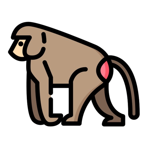 Baboon Stickeras icon