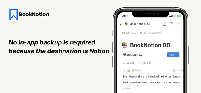 Reading memo｜Book Notion