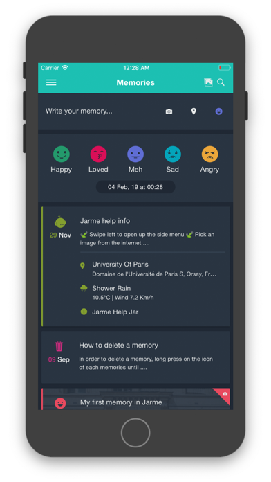 Jarme: Diary & Mood Trackerのおすすめ画像1