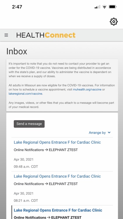 HEALTHConnect (HC) screenshot-3