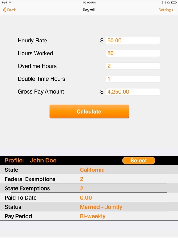 Screenshot #5 pour Payrollguru