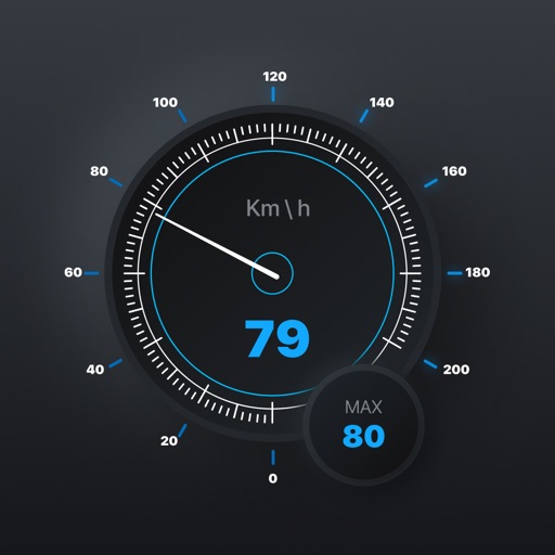 GPS Speedometer & Mile Tracker icon