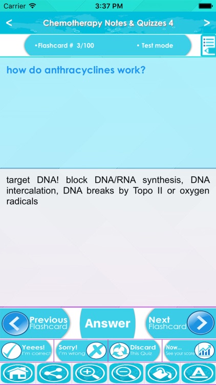 Chemotherapy Exam Review App