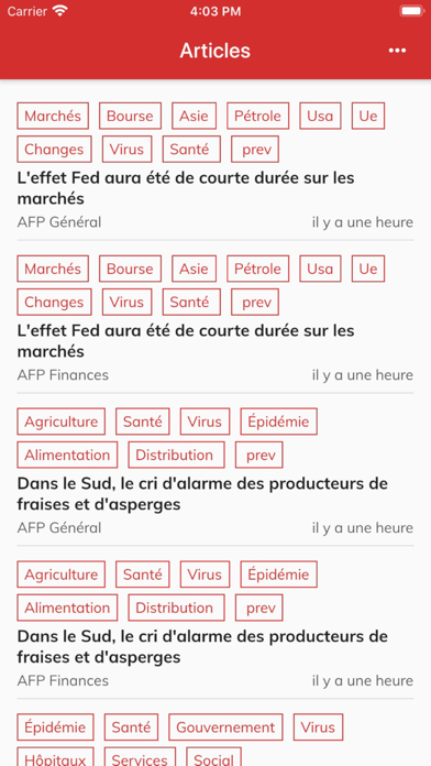 Screenshot #1 pour InfoSynthèse