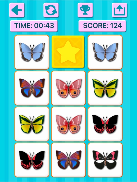 Memory Match Brain Trainer iPad screenshot 8 - Games app