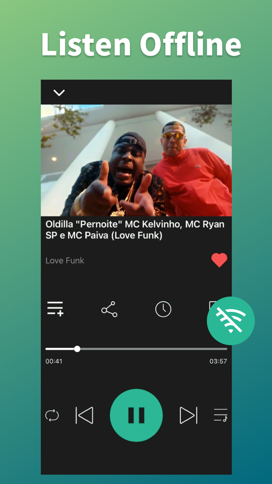 #2. Offline Music Player:Mp3&Video (iOS) 由: Offline Music Limited