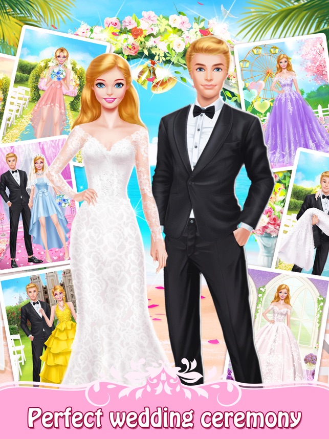 Wedding Day Fun Spa Makeup Girl Game - Dress up, Hairstyles & Wedding Dress  Design Games For Girls 